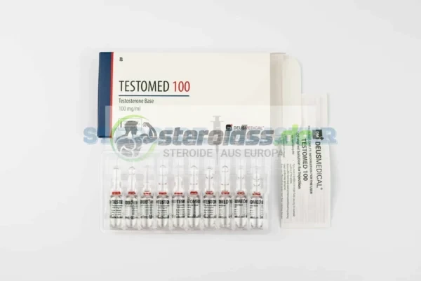 DM-6-scaled Testomed 100 (Testosteron-Basis) Deus Medical 100mg/ml 10 Ampullen