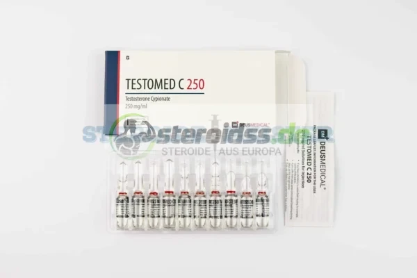 Testomed C 250 (Testosteron Cypionat) Deus Medical 250mg/ml