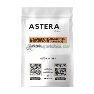 Chlorodehydromethyltestosteron (Turinabol) Astera Labs 100 Tabletten [20mg/tab]
