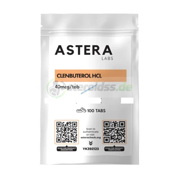 Clenbuterol HCL Astera Labs 100 Tabletten [40mcg/tab]