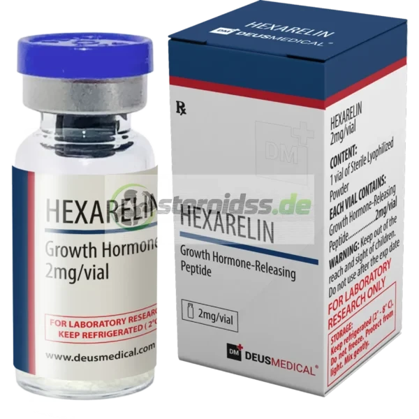 hexarelin-5-mg-deus-medical-gh-releasing-peptid-fuer-kraft-masse-fatburn Hexarelin (Growth Hormone Releasing Peptide) Deus Medical 2 mg