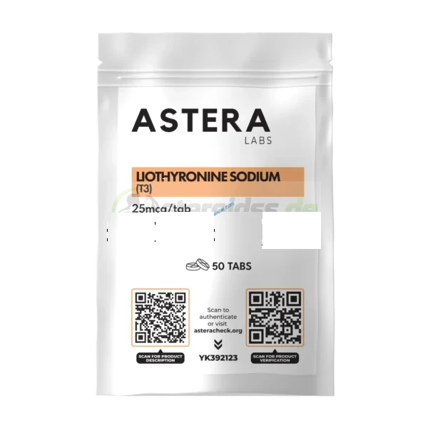 Liothyronin Sodium (T3) Astera Labs 50 Tabletten [25mcg/tab]
