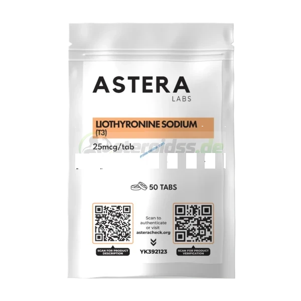 Liothyronin Sodium (T3) Astera Labs 50 Tabletten [25mcg/tab]