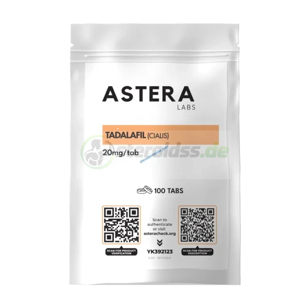 Tadalafil (Cialis) Astera Labs 100 Tabletten [20mg/tab]